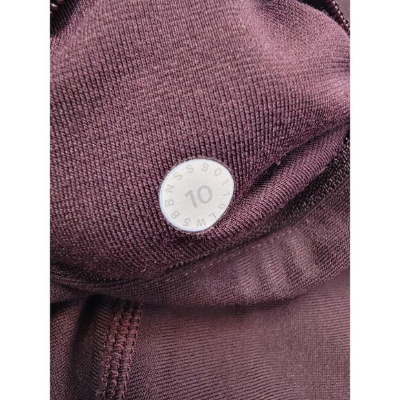 Lululemon Zoned In Tight Size 10 High Rise 27" Vent Hole Reflect W5BBNS - Picture 7 of 11